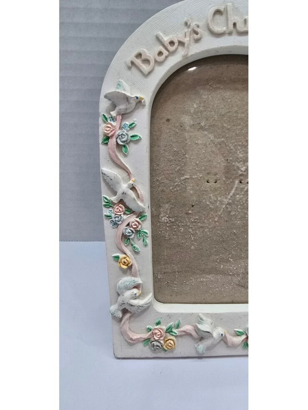 Russ Baby's Christening Decorative Photo Frame